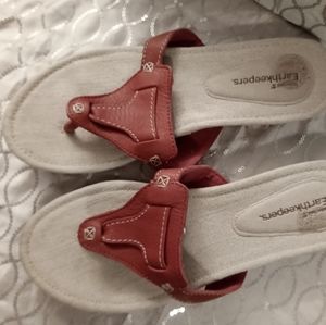 Like New Timberland sandals leather